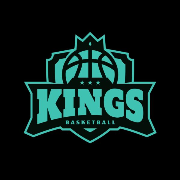Kings Basketball Logo Template Thumbnail