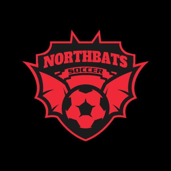 North bats Tournament Soccer logo template Thumbnail